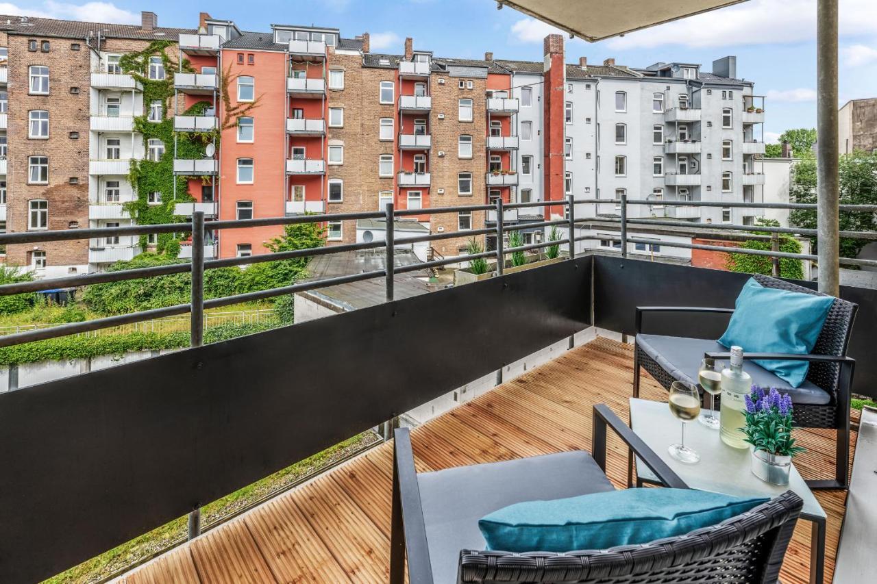 Cityoase Im Zentrum Mit 24-7 Self Check-In, Wlan & Smart Tv Kiel Exteriör bild