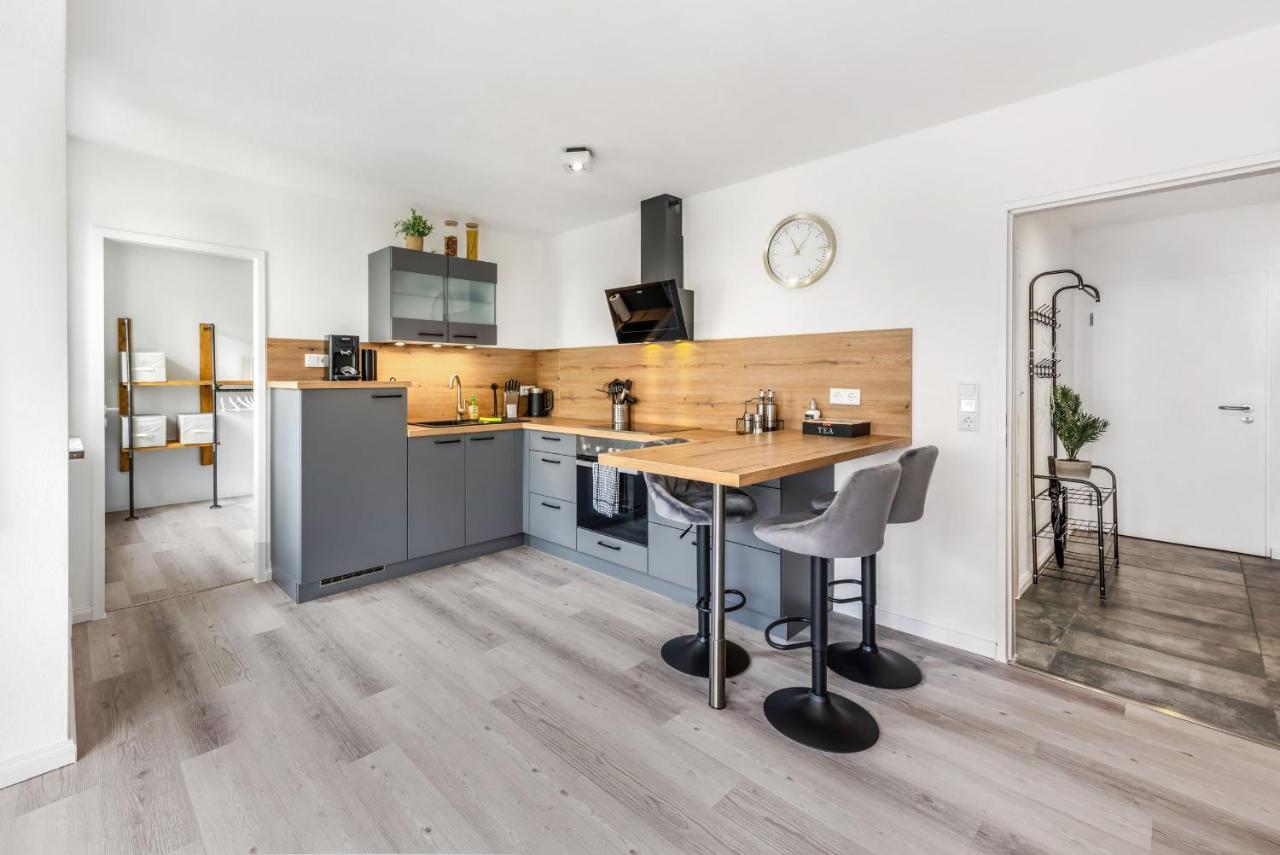 Cityoase Im Zentrum Mit 24-7 Self Check-In, Wlan & Smart Tv Kiel Exteriör bild